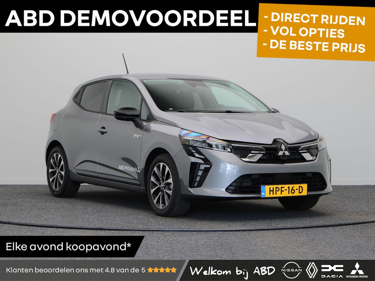 Mitsubishi Colt - 1.6 HEV Intense | Automaat hybride | DAB radio | Led verlichting | Apple carplay & Android - AutoWereld.nl