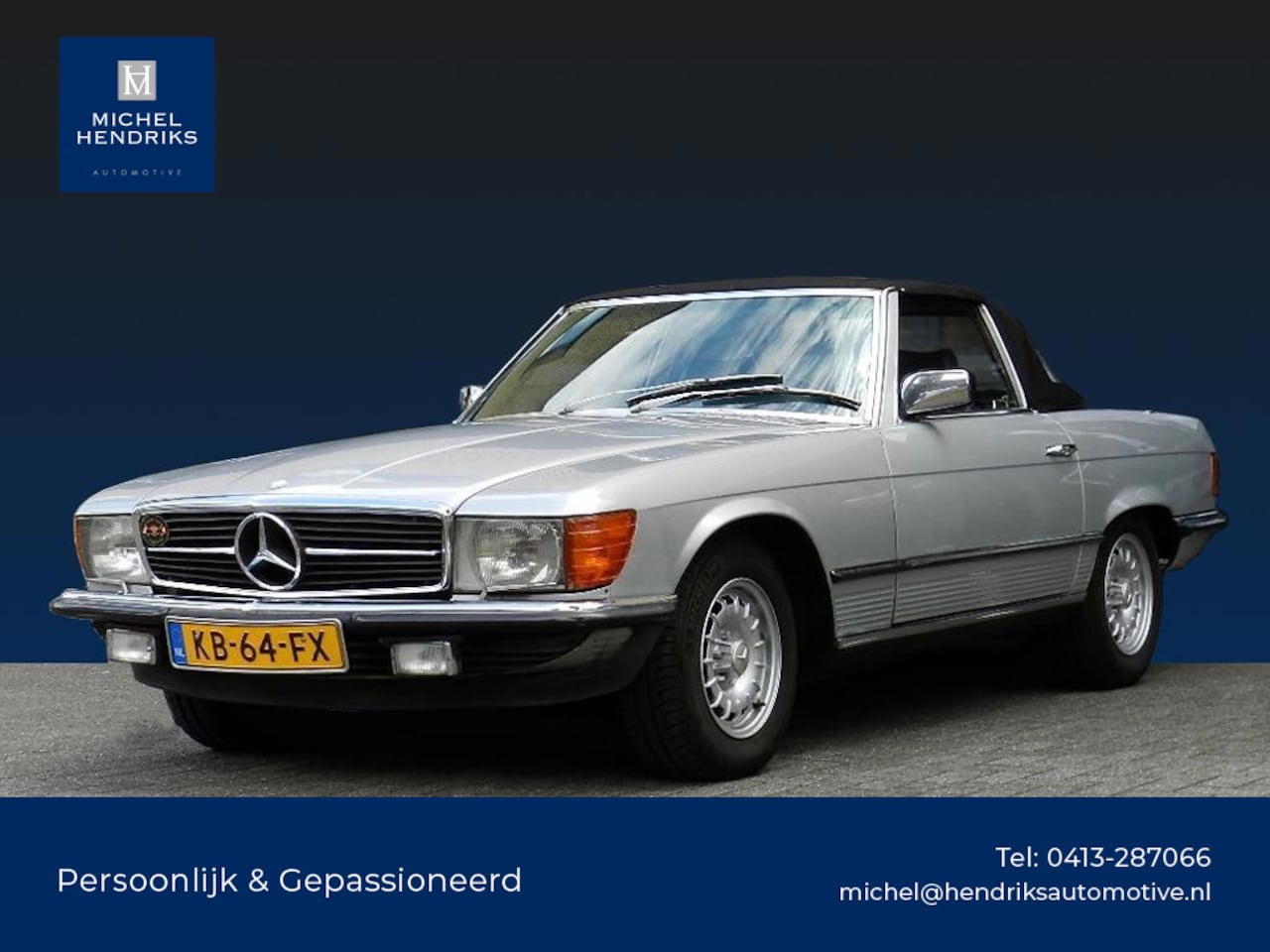 Mercedes-Benz SL-klasse Cabrio - 280 SL Origineel Nederlands-Hardtop - AutoWereld.nl