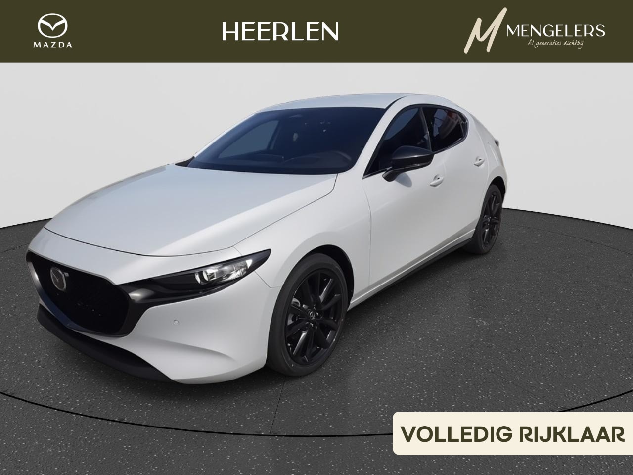 Mazda 3 - 2.5 e-SkyActiv-G M Hybrid 140 Homura Mengelers actieprijs: € 34.890,00* - AutoWereld.nl