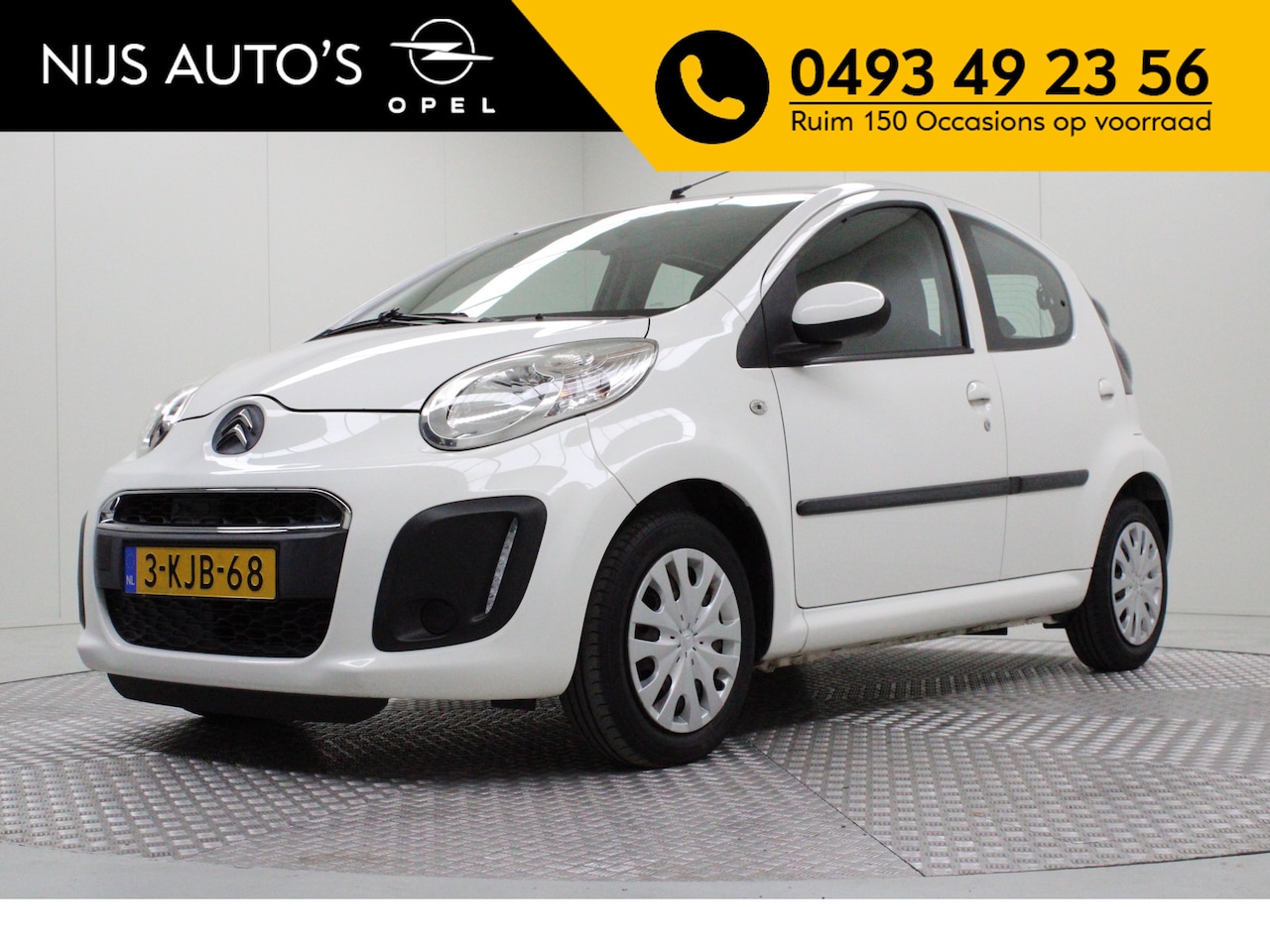 Citroën C1 - 1.0 Collection | airco | bluetooth telefoon | radio cd | 2x elektr. ramen - AutoWereld.nl