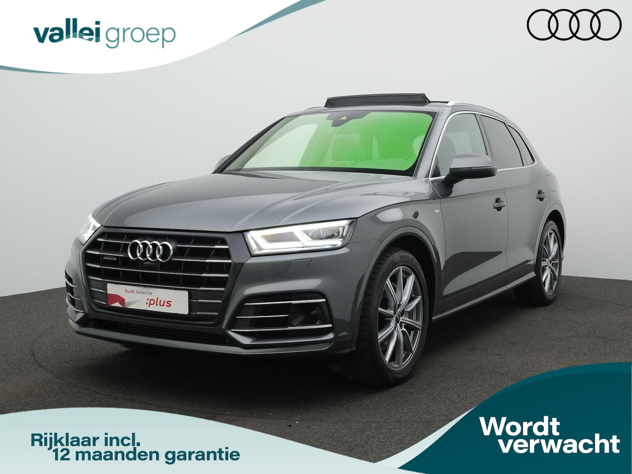 Audi Q5 - 55 TFSI e Quattro Competition / S-Line | Panoramadak | Trekhaak | Luchtvering | Fijnnappa - AutoWereld.nl