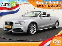 Audi A5 Cabriolet - 1.8T 177 PK Aut S-Line Leder/Sportstoel Nek+Stoelverw Camera