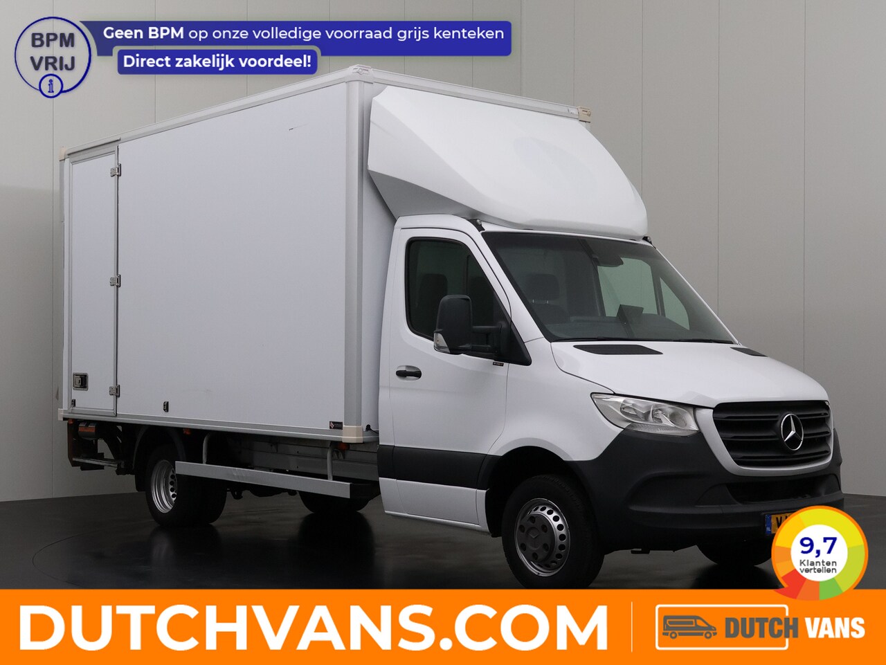 Mercedes-Benz Sprinter - 516CDi Automaat Bakwagen+Laadklep | Navigatie | Camera | Airco | Cruise | 3-Zits - AutoWereld.nl