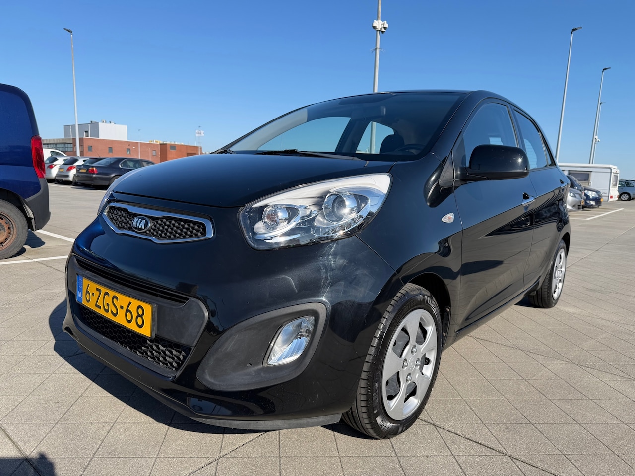 Kia Picanto - 1.0 CVVT BusinessLine Airco LED Navi Bluetooth Nette Auto - AutoWereld.nl