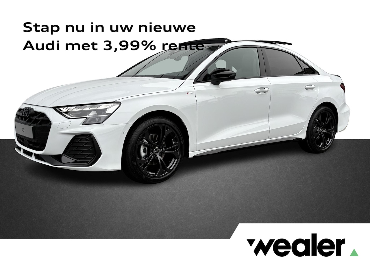 Audi A3 Limousine - 30 TFSI S edition 116 pk S-tronic | 18" Velgen lichtmetaal | Elektrisch Panoramadak | Carb - AutoWereld.nl