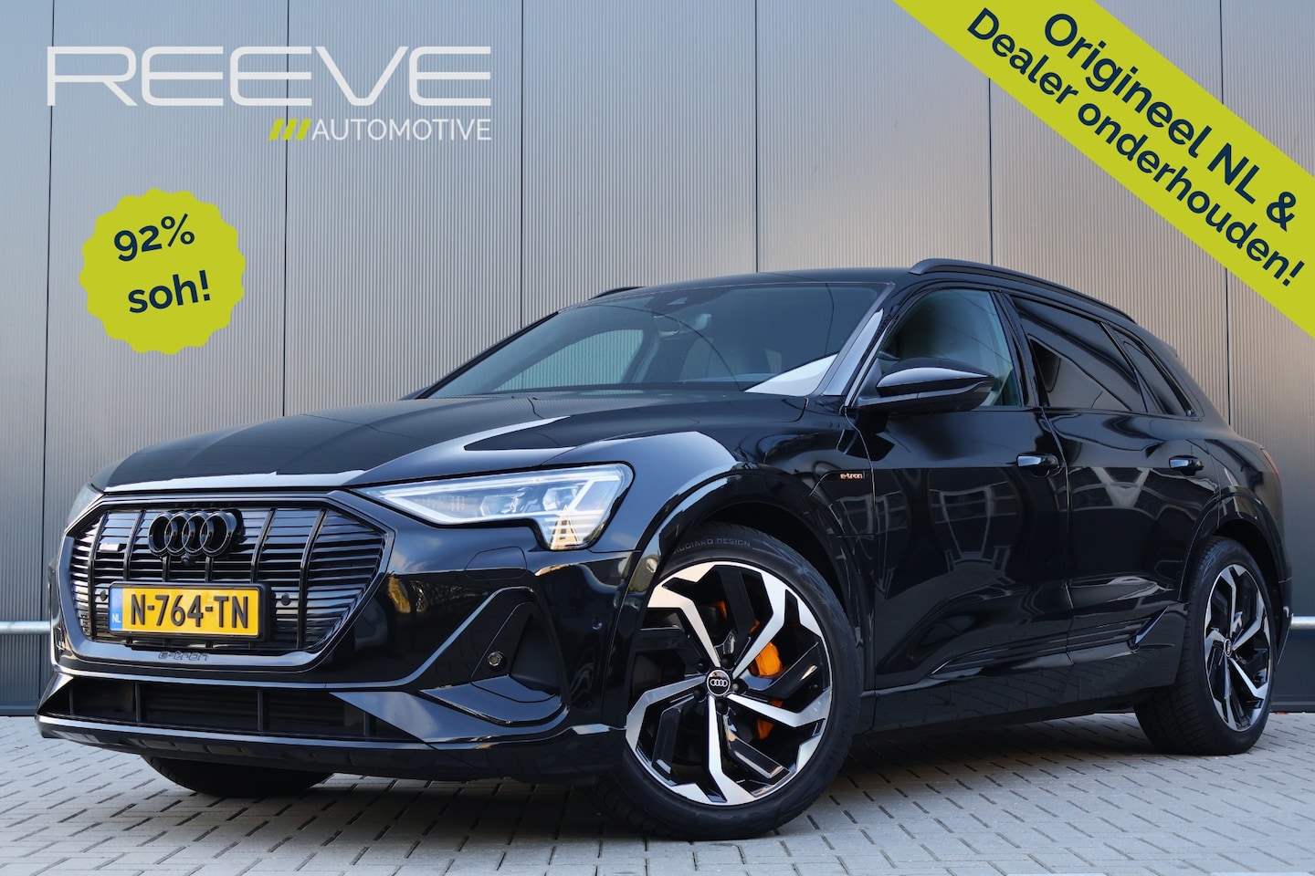 Audi e-tron - 55 quattro S edition 95 kWh 92% soh | 21 Inch | Valcona S Sportstoelen | Bang & Olufsen | - AutoWereld.nl