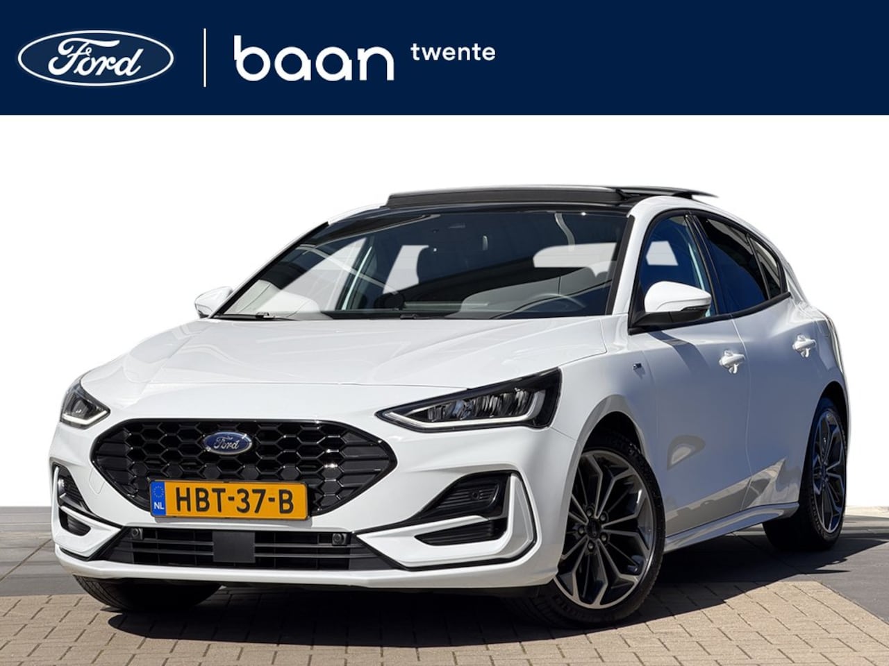 Ford Focus - 1.0 Hybrid ST Line X 155 PK Automaat | Pano dak | 18 inch | B&O | AGR stoel | - AutoWereld.nl