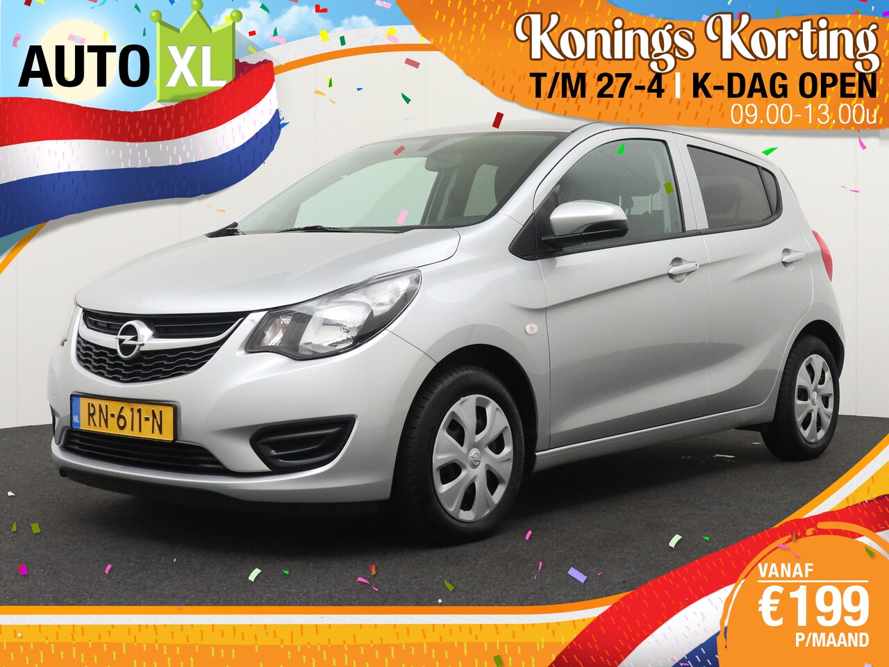 Opel Karl - 1.0 75 PK Aut. ecoFLEX Edition+ Bluetooth Cruise Control Park.Sens - AutoWereld.nl