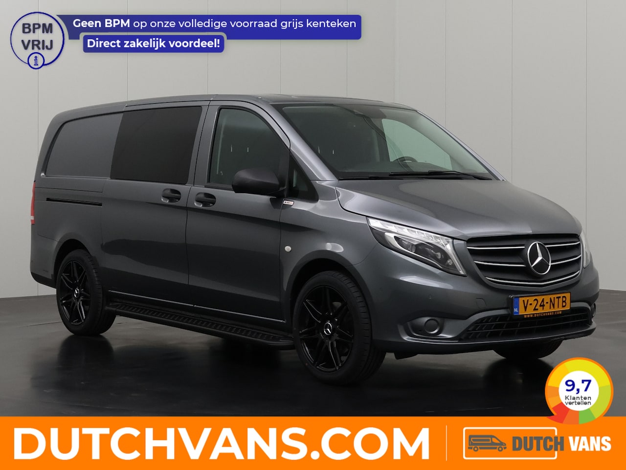 Mercedes-Benz Vito - 119CDI 9G-Tronic Automaat Lang 4-Matic | Standkachel | Led | Navigatie | Camera | 2500Kg T - AutoWereld.nl