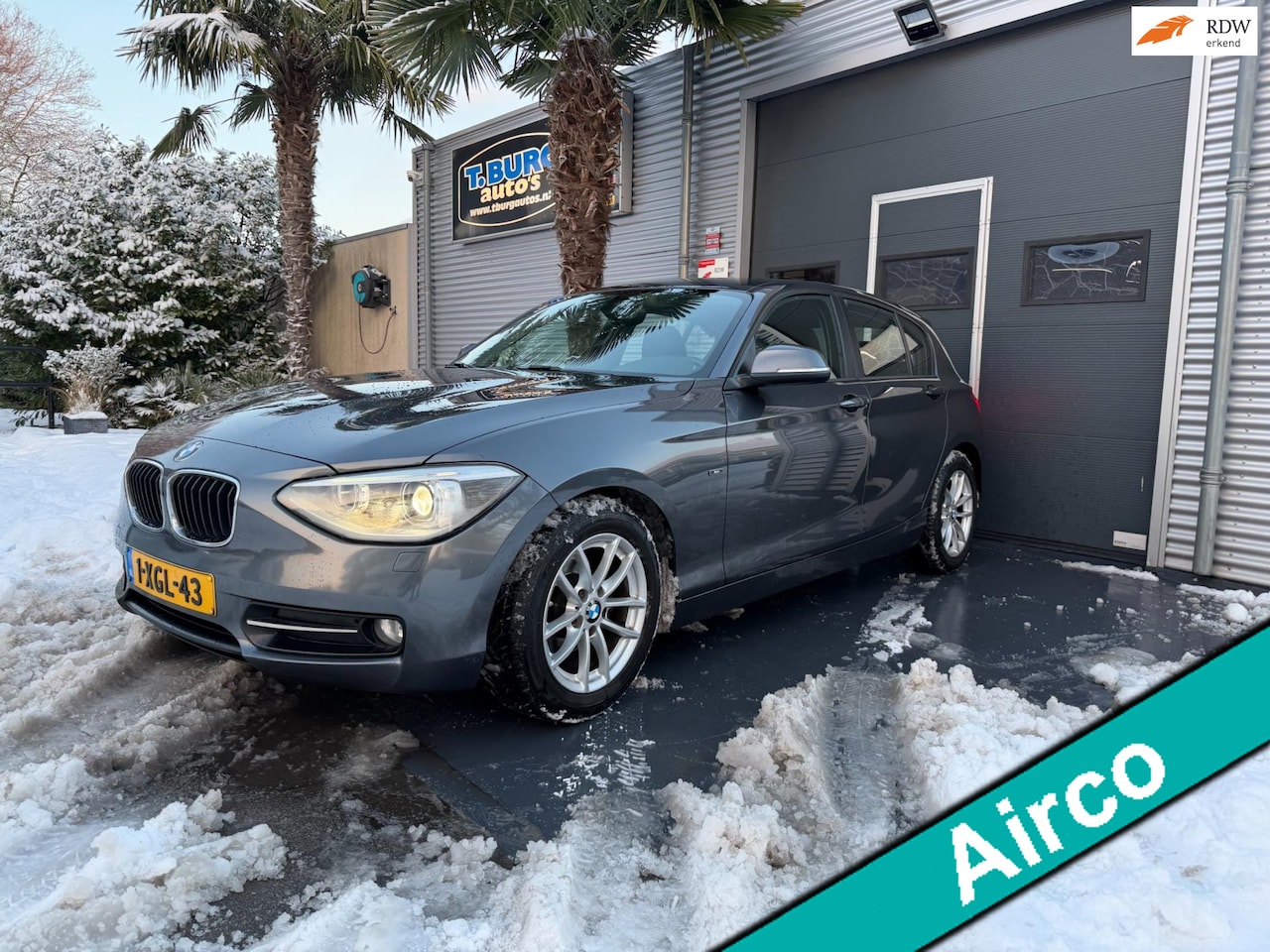 BMW 1-serie - 116d EDE Corporate Lease Executive AIRCO Super Mooie Auto - AutoWereld.nl