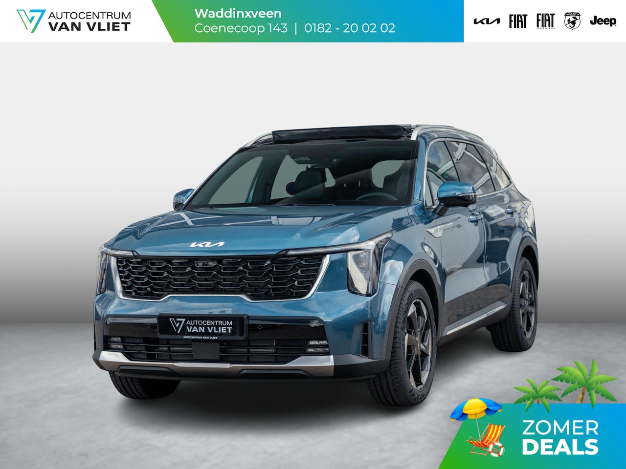 Kia Sorento - 1.6 T-GDi Plug-in Hybrid 4WD ExecutiveLine 7p. | Panoramaschuifdak | 360 Camera | Stoelven - AutoWereld.nl