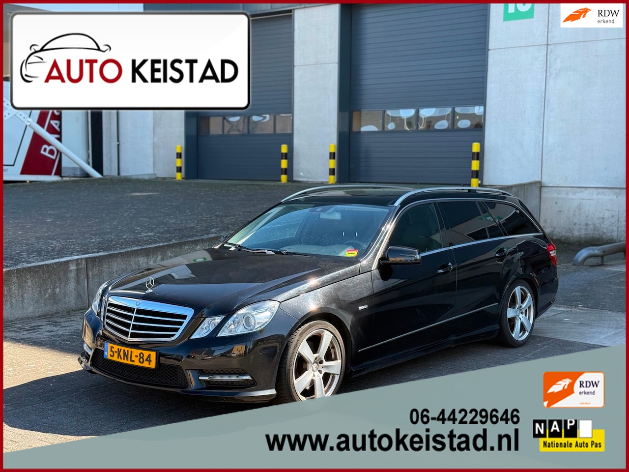 Mercedes-Benz E-klasse Estate - 200 CGI AMG PAKKET LEDER/NAVI/PANORAMA! MOTOR DEFECT! - AutoWereld.nl