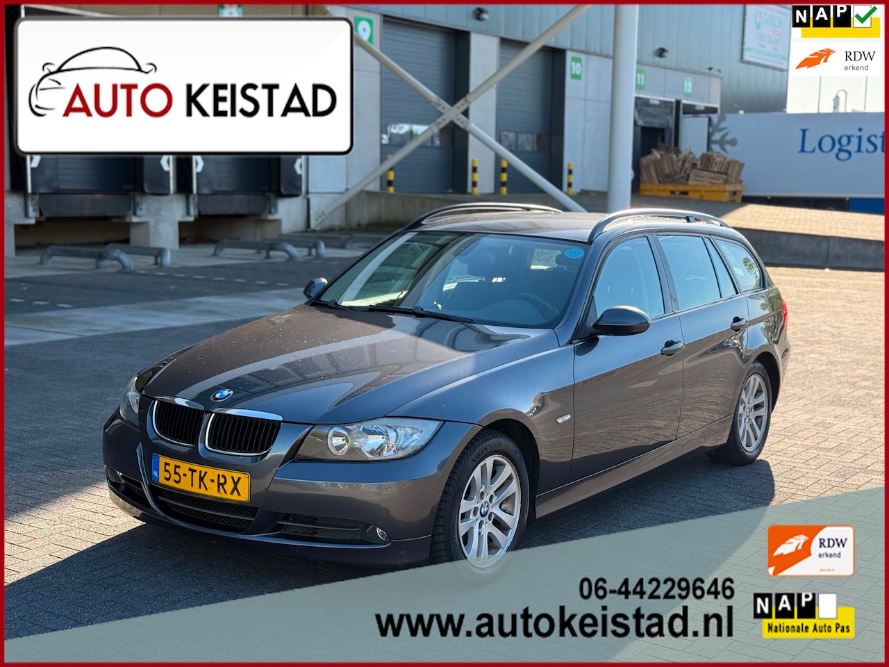BMW 3-serie Touring - 320i AUTOMAAT CLIMA/CRUISE/STOELVERWARMING! - AutoWereld.nl