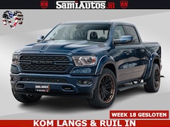 Dodge Ram Pick Up - SPORT | 5.7 V8 4x4 HEMI | PANORAMA DAK | GROOTSCHEM 12 INCH | LPG | Patriot Blue CREW CAB