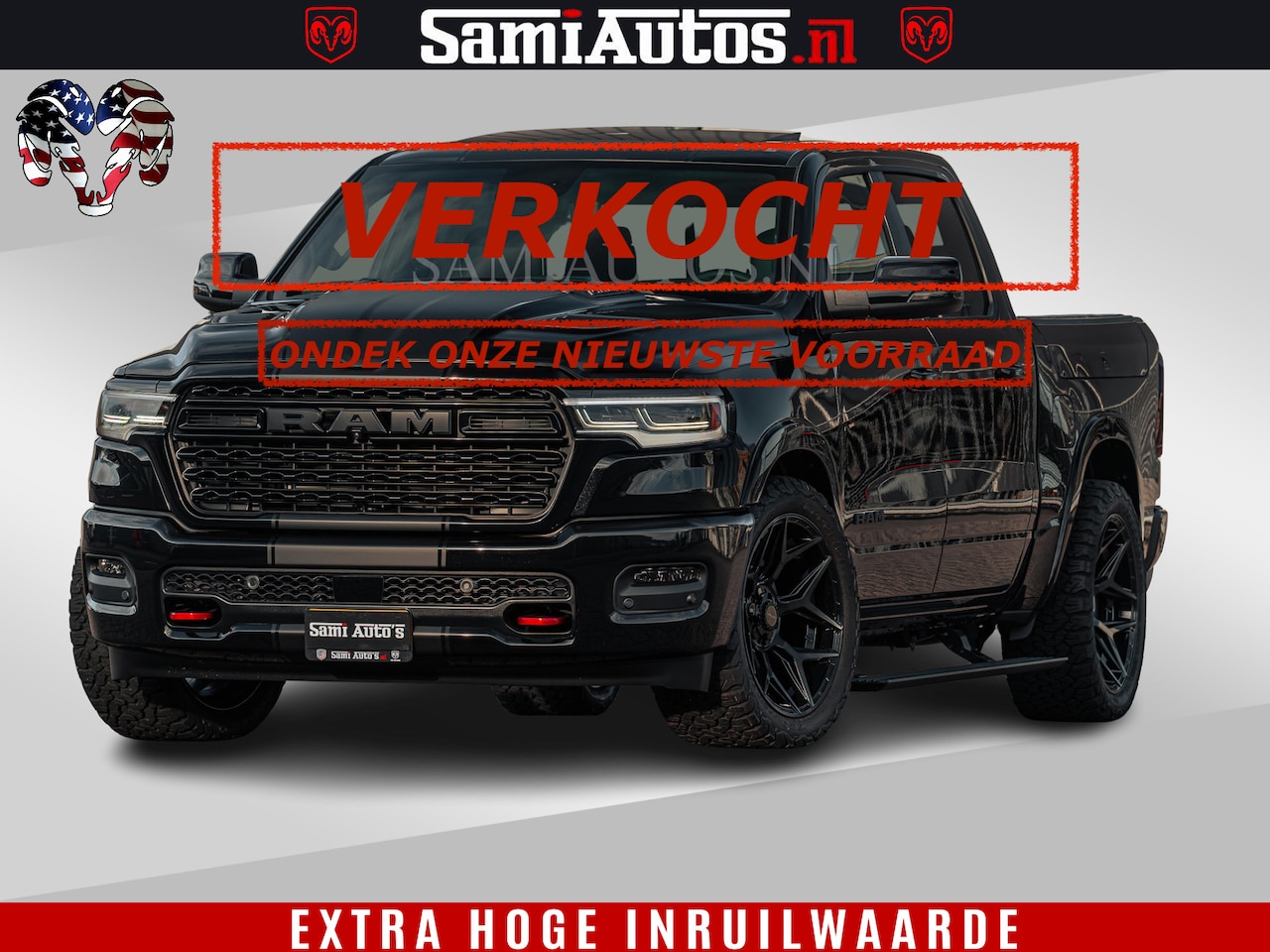Dodge Ram Pick Up - Limited SPORT H.O 540HP 706Nm | Massage + Full Option | De Meest Luxe en Volle in zijn Kla - AutoWereld.nl