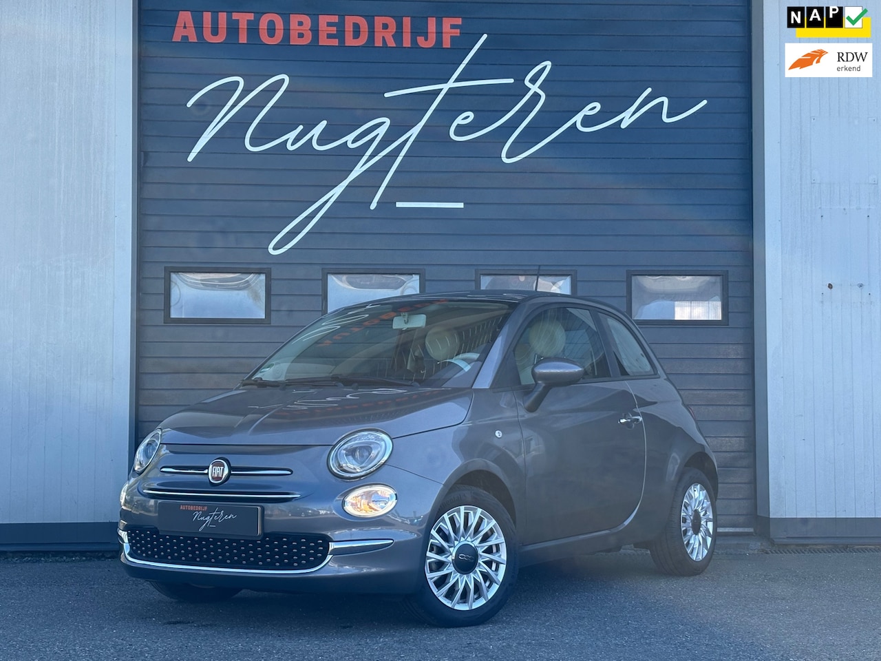 Fiat 500 - 1.0 Hybrid Lounge|Airco|Origineel NL|Carplay - AutoWereld.nl