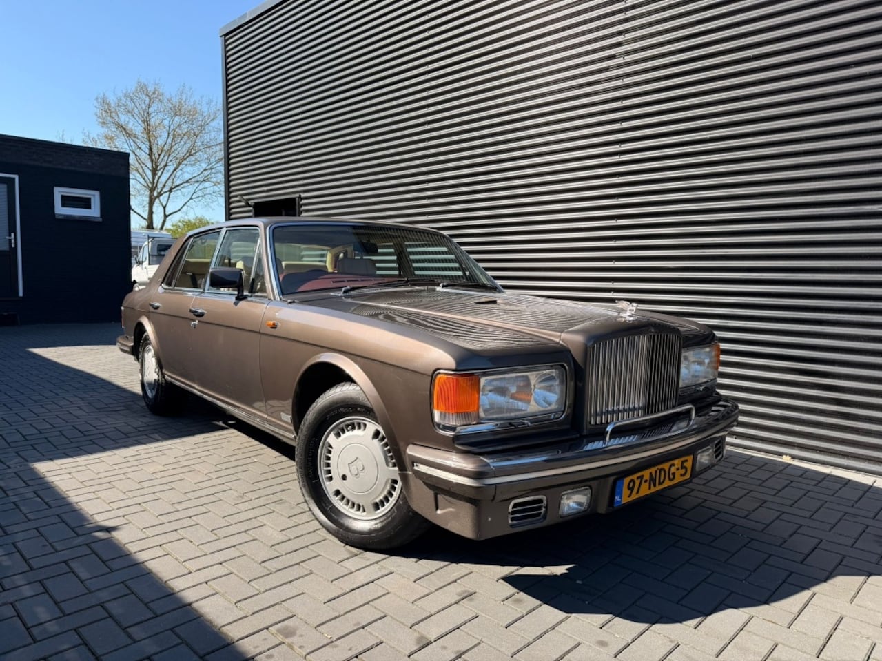 Bentley Mulsanne - "S" TURBO| 1983| BELASTINGVRIJ| BRUIN| NETTE AUTO - AutoWereld.nl