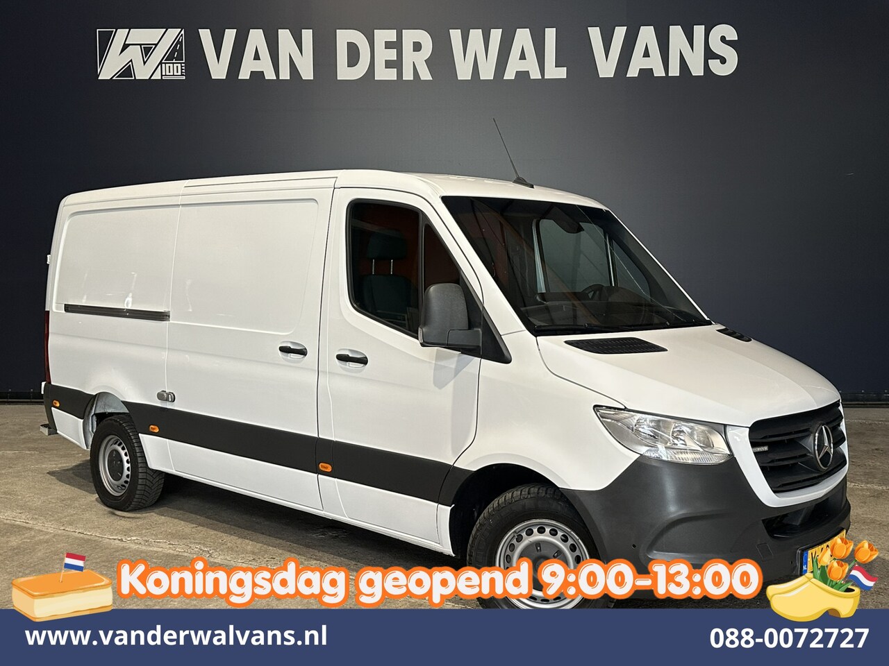 Mercedes-Benz Sprinter - 316 CDI 163pk Achterwielaandrijving L2H1 inrichting Euro6 Airco | 2800kg Trekhaak | Camera - AutoWereld.nl