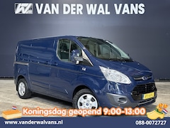 Ford Transit Custom - 2.0 TDCI 131pk Automaat L1H1 Euro6 Airco | Camera | Navigatie | Cruisecontrol 2x Zijdeur,
