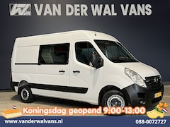 Opel Movano - 2.3 CDTI 146pk L2H2 Dubbele Cabine Euro6 Airco | Camera | Navigatie | Cruisecontrol Chauff