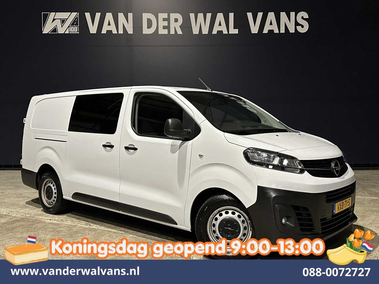 Opel Vivaro - 2.0 CDTI 145pk L3H1 Dubbele Cabine Euro6 Airco | 6-Zits | Navigatie | 2500kg Trekhaak | Ap - AutoWereld.nl