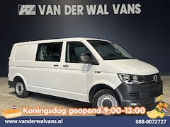 Volkswagen Transporter - 2.0 TDI 150pk L2H1 Dubbele Cabine Euro6 inrichting Airco | 5-Zits | Camera | Cruisecontrol