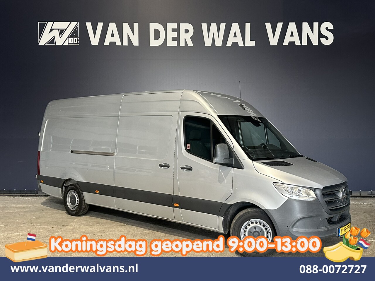 Mercedes-Benz Sprinter - 314 CDI 143pk L3H2 Euro6 Airco | Camera | Navigatie | Apple Carplay | Android Auto Parkeer - AutoWereld.nl