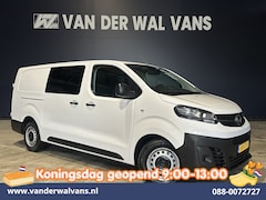 Opel Vivaro - 2.0 CDTI 123pk L3H1 Dubbele Cabine Euro6 Airco | 6-Zits | Camera | 2500kg Trekhaak Parkeer