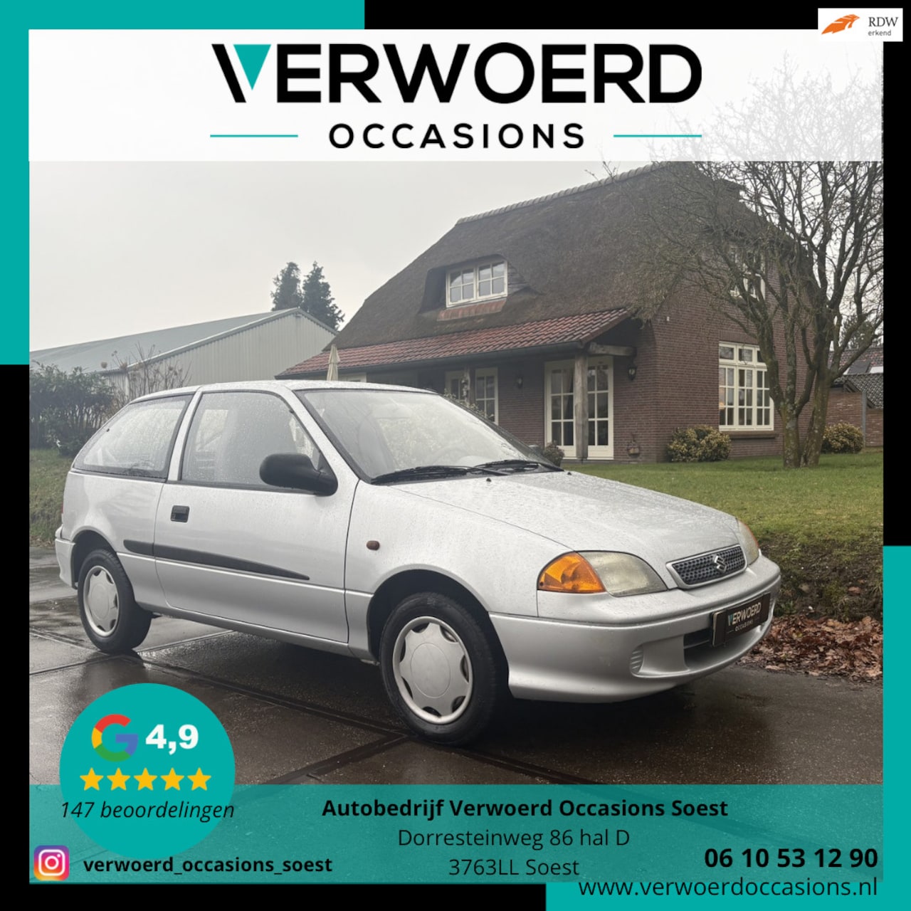 Suzuki Swift - 1.3-16V Summum|NAP|NL-AUTO|BOEKJES|ONDERHOUDEN|2 KEYS|ELEKTR.RAMEN|BOEKJES - AutoWereld.nl