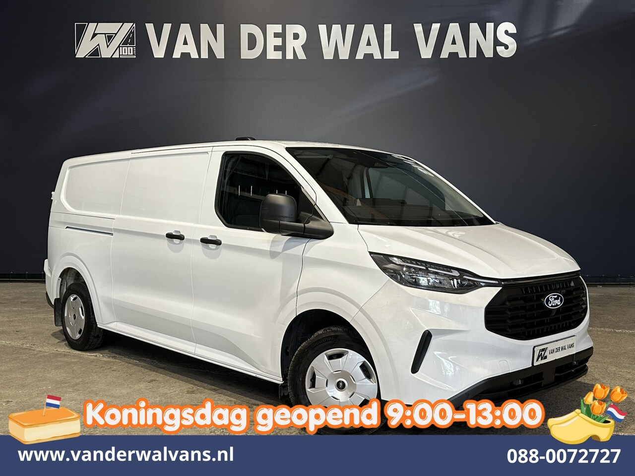 Ford Transit Custom - 2.0 TDCI 136pk L2H1 Euro6 Airco | Camera | LED | Apple Carplay | Cruisecontrol Android Aut - AutoWereld.nl