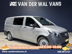 Mercedes-Benz Vito - 111CDI L2H1 Dubbele Cabine Euro6 Airco | 6-Zits | Camera | Trekhaak | Bijrijdersbank, Blue