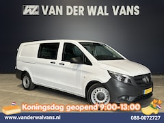 Mercedes-Benz Vito - 114 CDI 136pk Automaat L3H1 Dubbele Cabine Euro6 *Rijklaar Direct Rijden* Airco | 5-Zits |