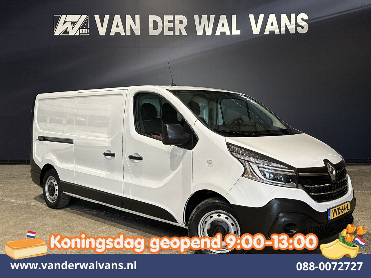 Renault Trafic - 2.0 dCi 120pk L2H1 Euro6 Airco | LED | Cruisecontrol | Parkeersensoren Bijrijdersbank - AutoWereld.nl
