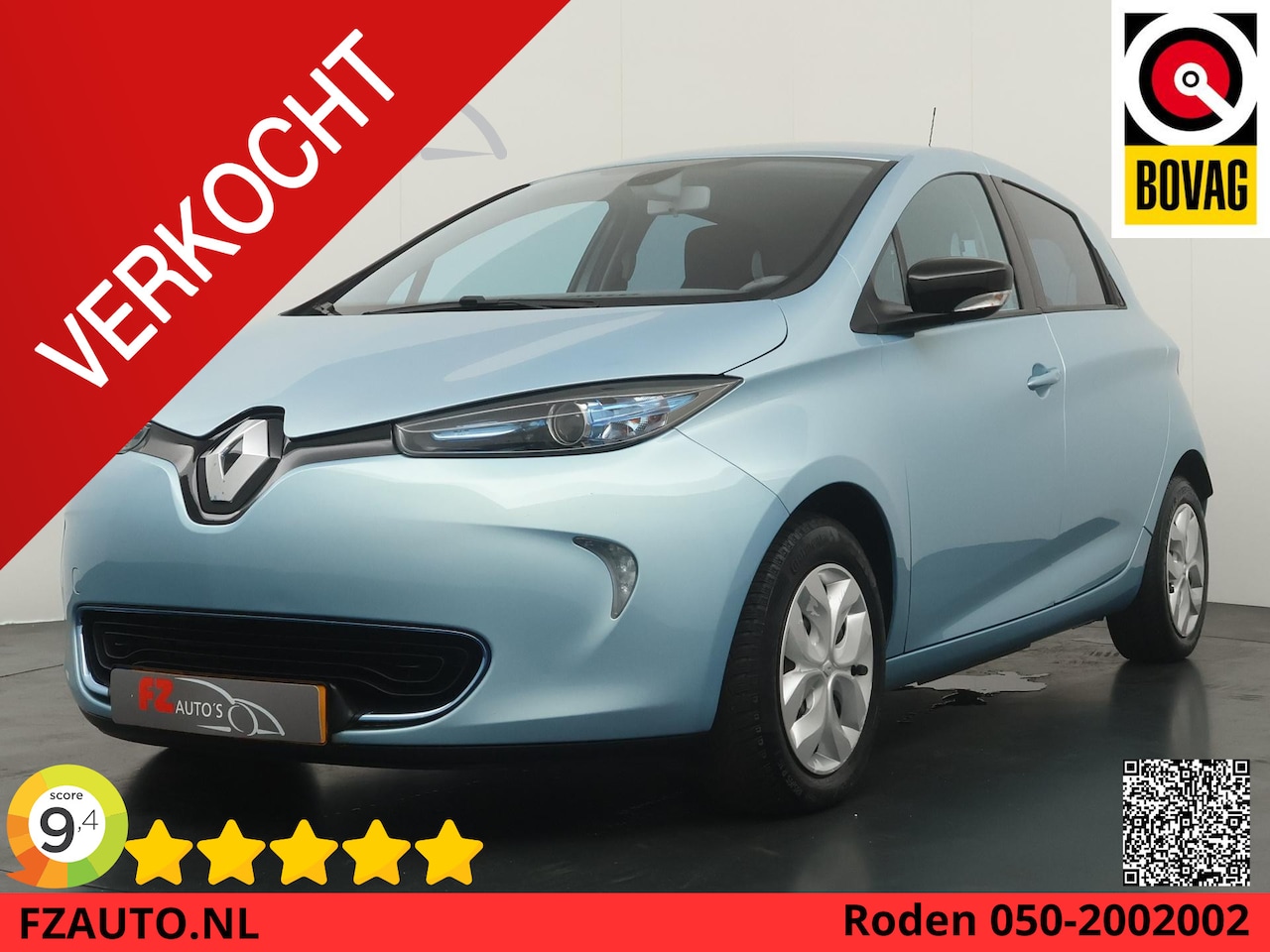 Renault Zoe - Q210 Zen Quickcharge 22 kWh ( koop accu) - Navigatie - Cruise Control - Airconditioning - AutoWereld.nl