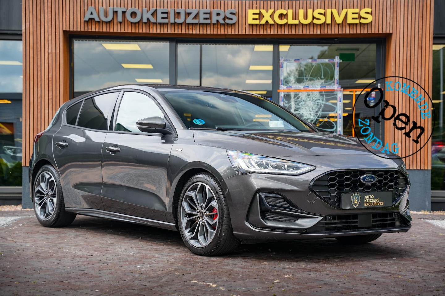 Ford Focus - 1.0 EcoBoost Hybrid ST Line Camera Cruise Navigatie DAB+ Keyless - AutoWereld.nl