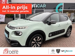 Citroën C3 - C3 1.2 Turbo 110 pk Shine EAT6 Automaat Verwarmde voorstoelen