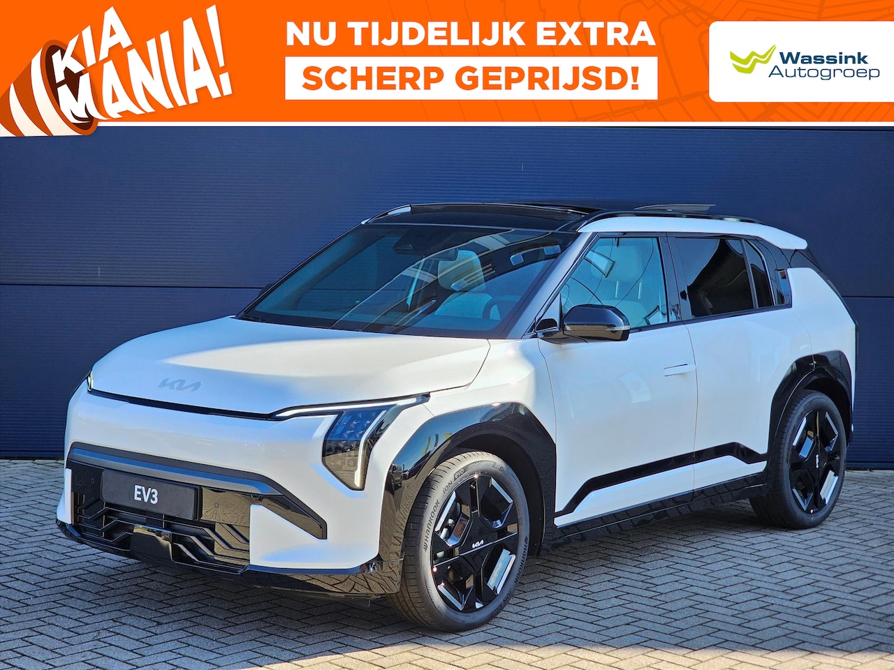 Kia EV3 - 81,4 kWh 204pk GT-Line | Stoel-/Stuurverwarming | Climate Control | Schuif-/Kanteldak | Ca - AutoWereld.nl