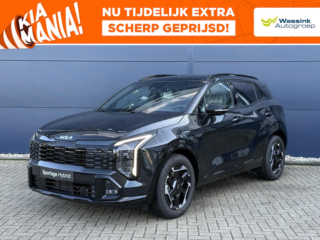 Kia Sportage - 1.6 T-GDi 239pk Hybrid AT6 GT-Line | Stoelverwarming Voor + Achter | Stuurverwarming | Sch - AutoWereld.nl