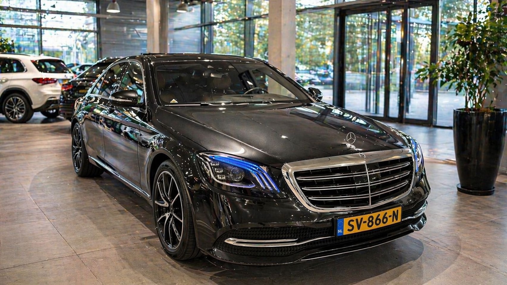 Mercedes-Benz S-klasse - S350d Lang Premium Plus 286PK (bj 2018) FACELIFT|HuD|PANO|FULL - AutoWereld.nl