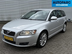 Volvo V50 - 2.4i Edition II , 100% DEALERONDERHOUDEN, LEER, AUTOMAAT, 170PK, NAVI, CRUISE CONTROLE, PD