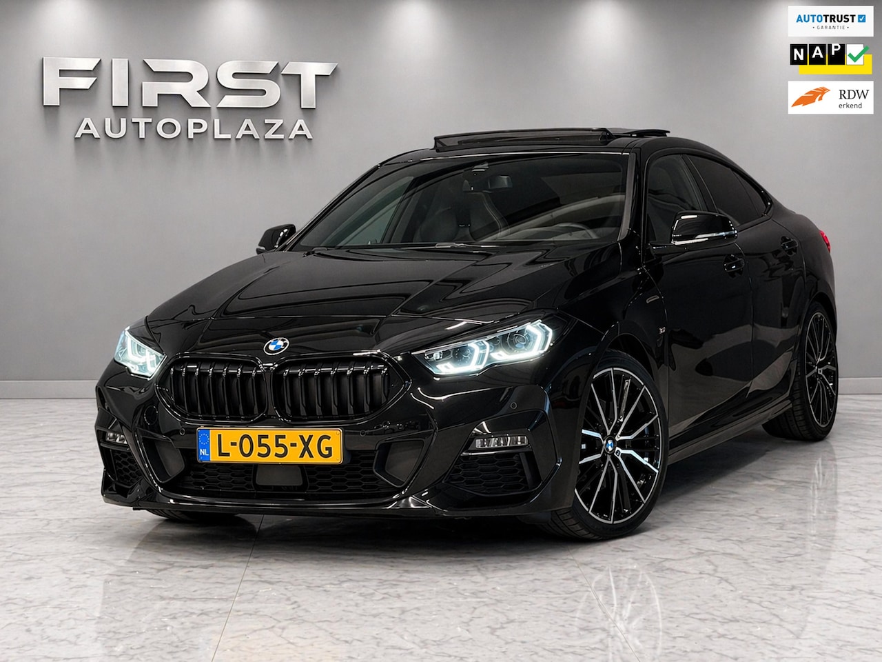 BMW 2-serie Gran Coupé - 218i Business Edition Plus M-SPORT KUIPSTOELEN|PANO|SFEERVERL|1E EIGENAAR - AutoWereld.nl