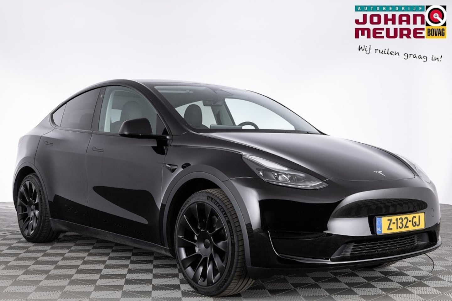 Tesla Model Y - RWD 58 kWh | PANORAMADAK | LEDER ✅ 1e Eigenaar . - AutoWereld.nl