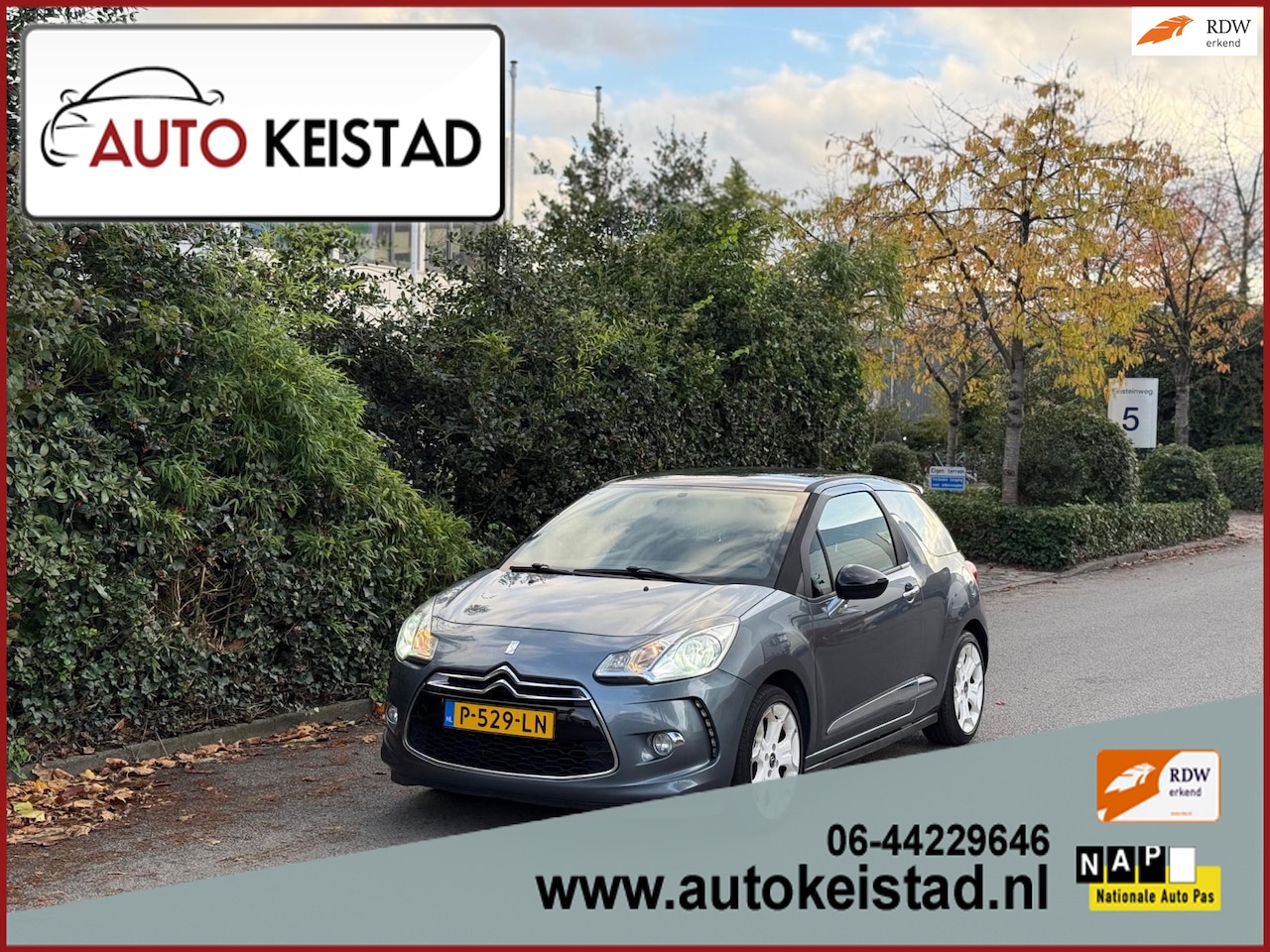Citroën DS3 - 1.6 THP Sport 156PK XENON/CLIMA/CRUISE! - AutoWereld.nl