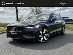 Volvo V60 - 2.0 T8 Plug-in hybrid AWD Ultra Dark | SOH 100% | Stoelverwarming V+A | Panoramadak | Appl