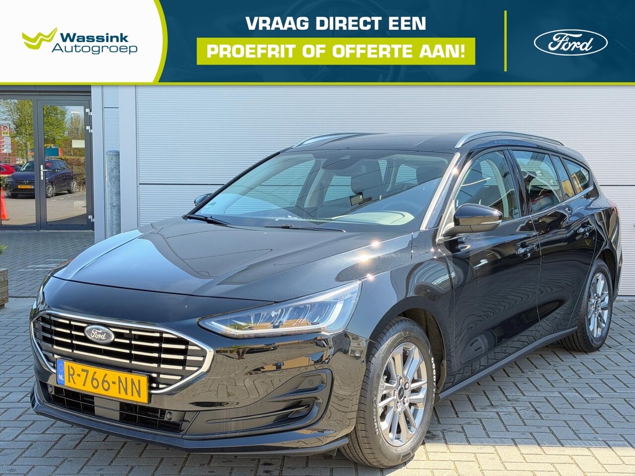 Ford Focus Wagon - 1.0T 125pk Hybride Titanium Style | Climate control | Navigatie | Lm velgen | Camera | Ada - AutoWereld.nl