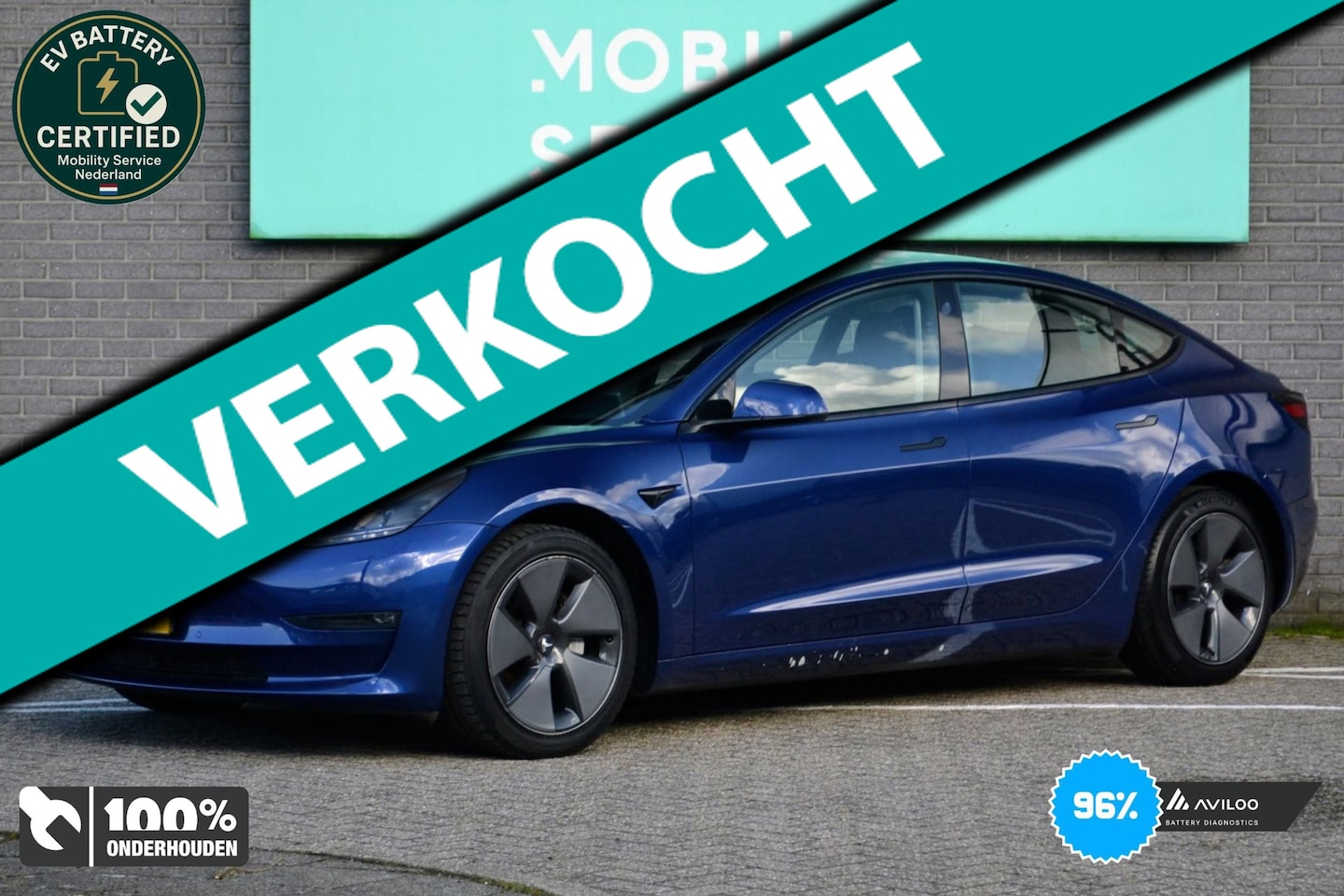 Tesla Model 3 - Long Range RWD Long Range AWD 75 kWh SOH96% Pano AutoPilot LED ACCU- CHECK - AutoWereld.nl