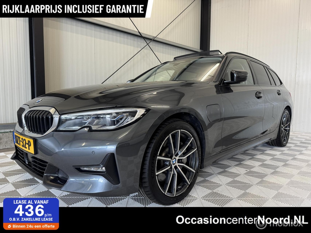BMW 3-serie Touring - 330e Sportline | Leer | HUD | Pano | ACC - AutoWereld.nl