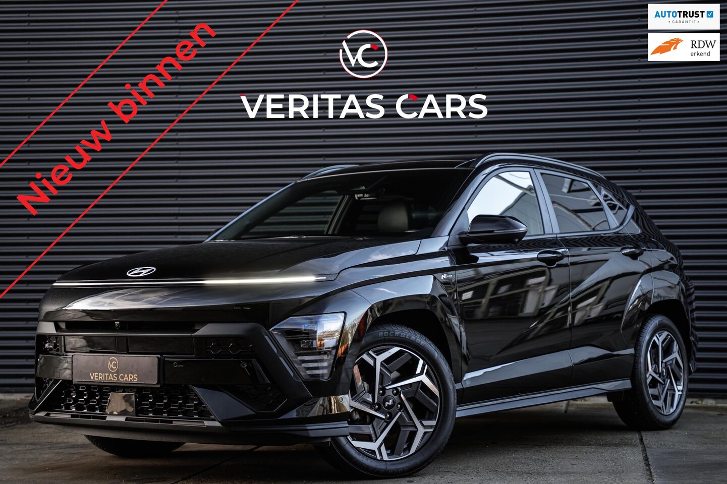 Hyundai Kona - 1.6 GDI HEV 198PK DCT N-Line Edition|Pano|360 Camera|Navi|ACC|Full Led - AutoWereld.nl