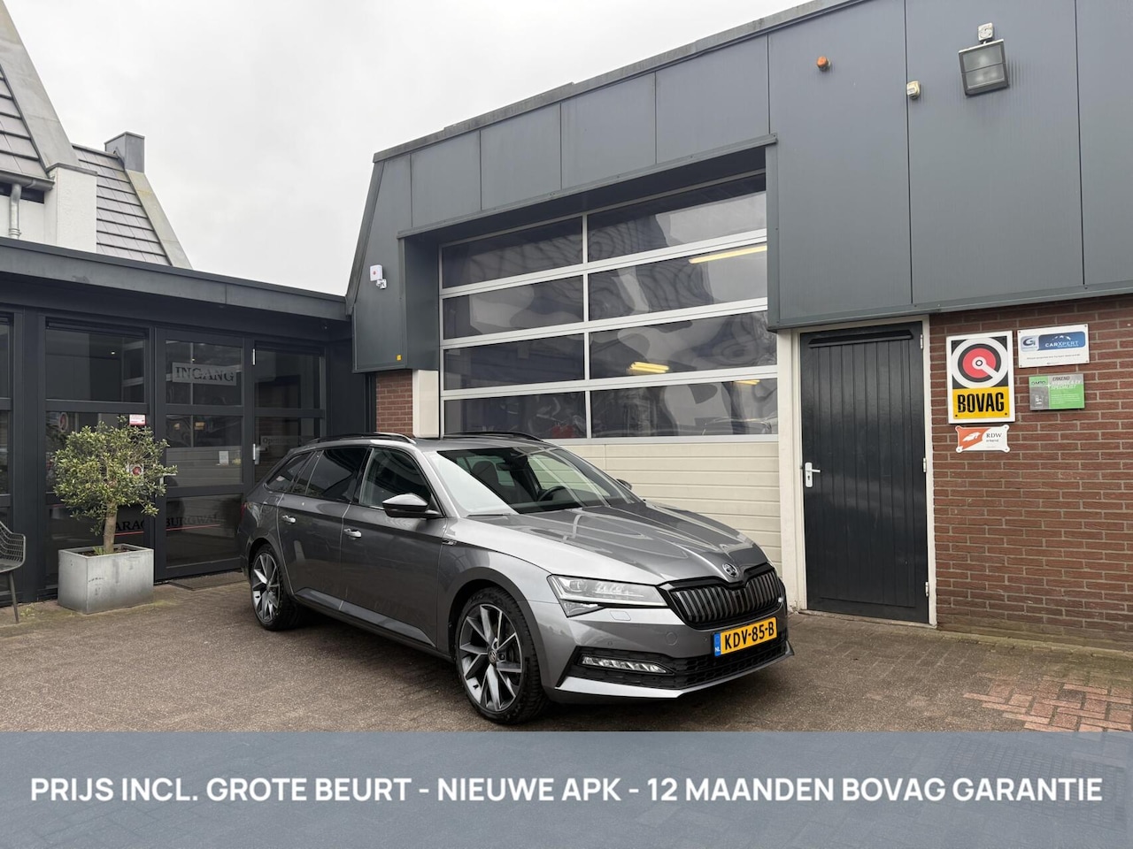 Skoda Superb Combi - 1.4 TSI iV PHEV Sportline PANO/TH *ALL-IN PRIJS* - AutoWereld.nl