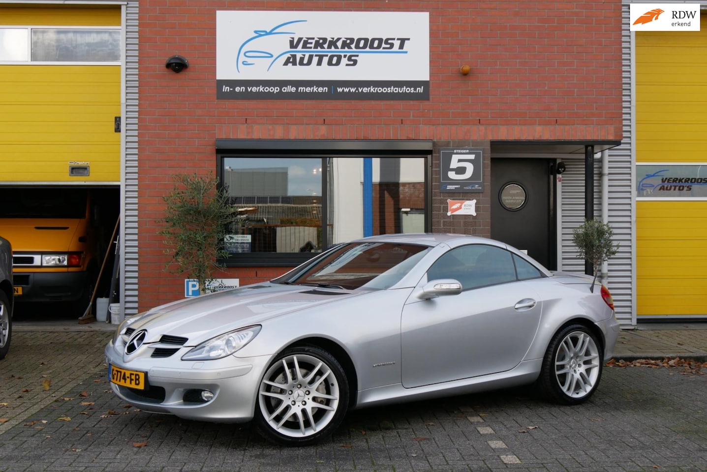 Mercedes-Benz SLK-klasse - 200 K. 200 k, nek/stoelverwarming. radio. airco.UNIEK MOOI!!! - AutoWereld.nl